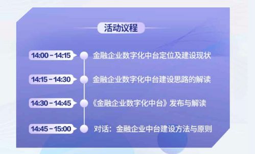 金融企业数字化中台先行者 应用软件服务如何重塑未来
